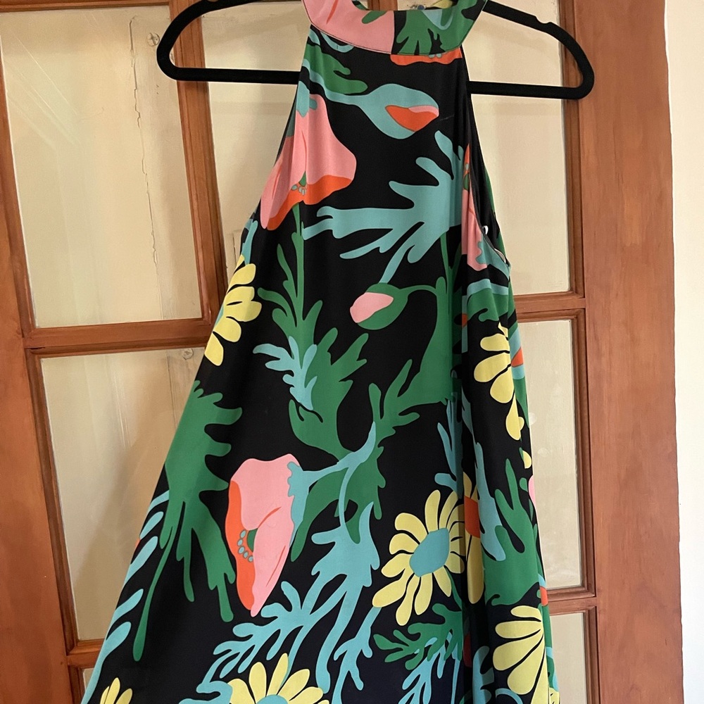 Free people silk dress size med
